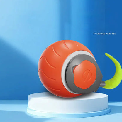 Automatic Interactive Ball for Active Cats