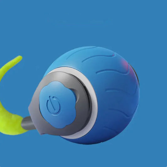 Automatic Interactive Ball for Active Cats